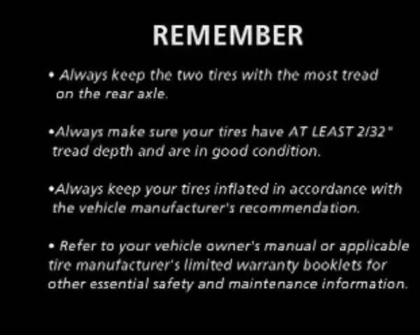 Important Tips To Note When Replacing Your Worn Out Tyres